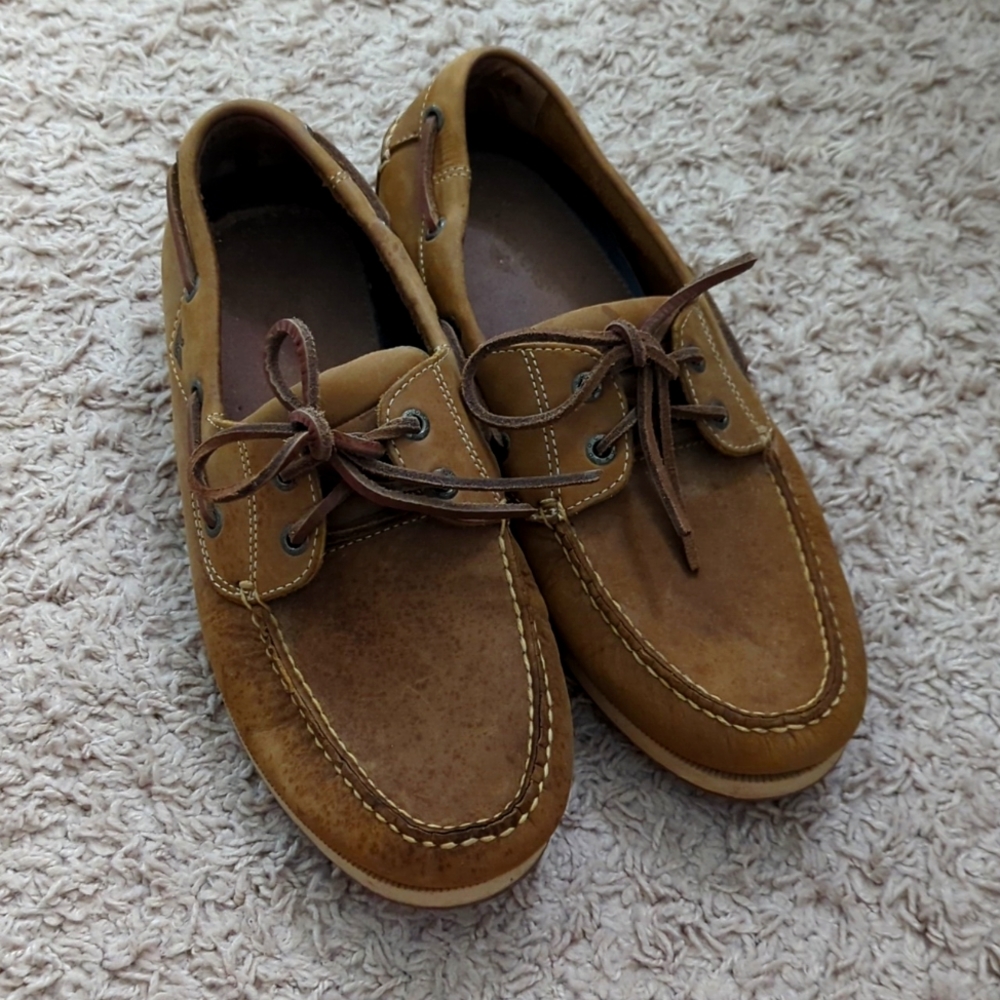 Dockers Suede Boat Shoes Size 9.5